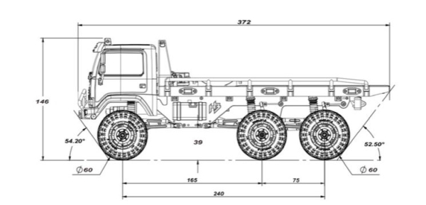 AB1810430 1:18 CR-18P "Tow Truck ARKTOS 6x6" gelb RTR